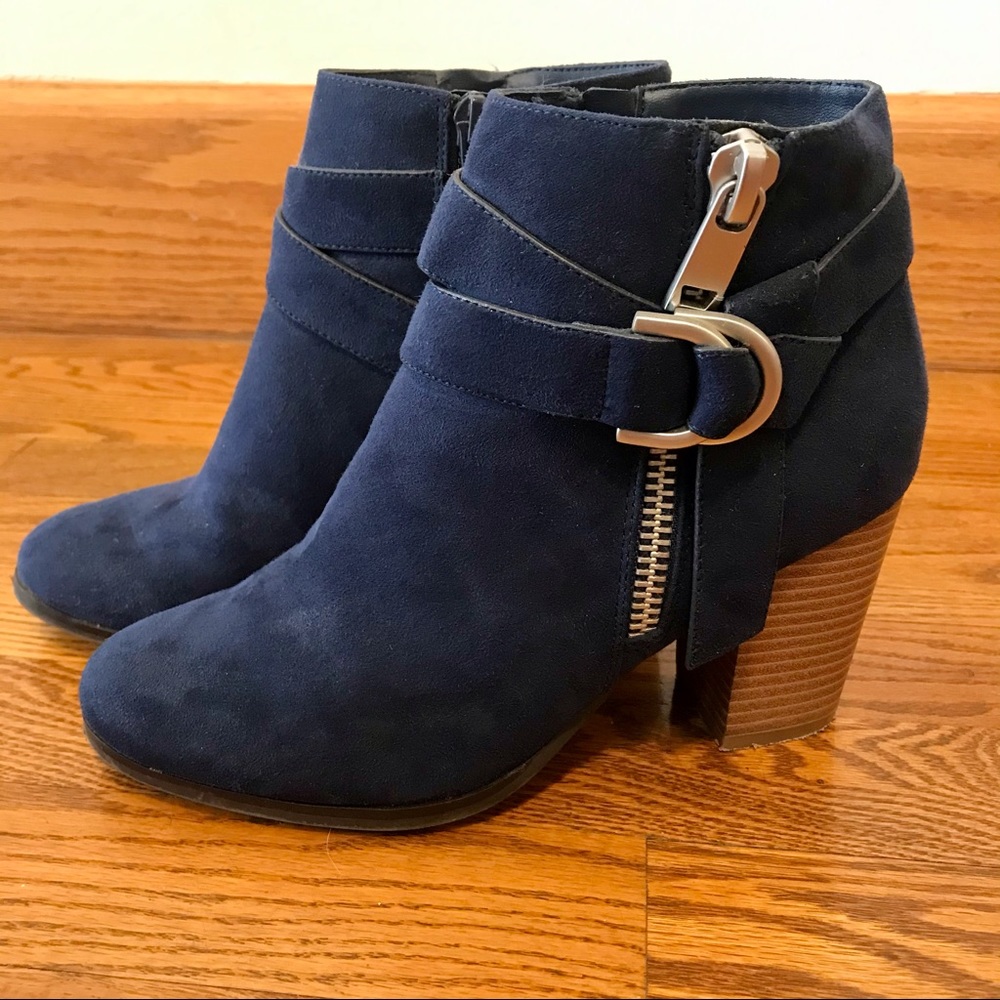 Blue Suede Boots